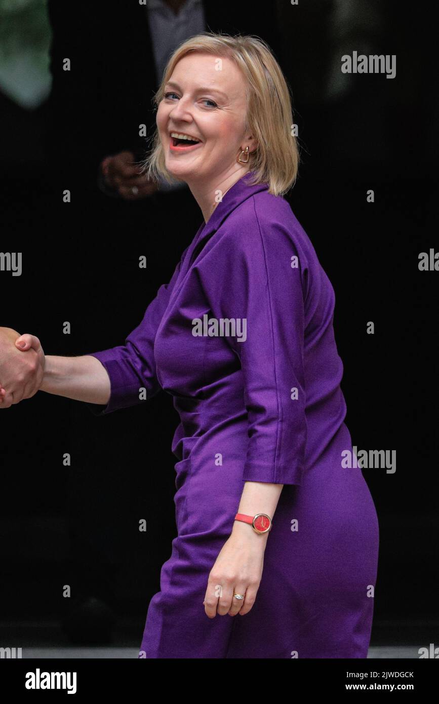 London, UK. 05th Aug, 2022. Liz Truss, the newly elected leader of the ...