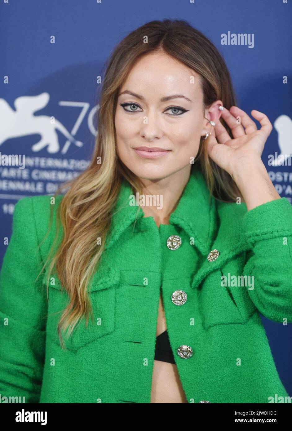 Venice, Italy. 05th Sep, 2022. American actress/ director Olivia Wilde(01)