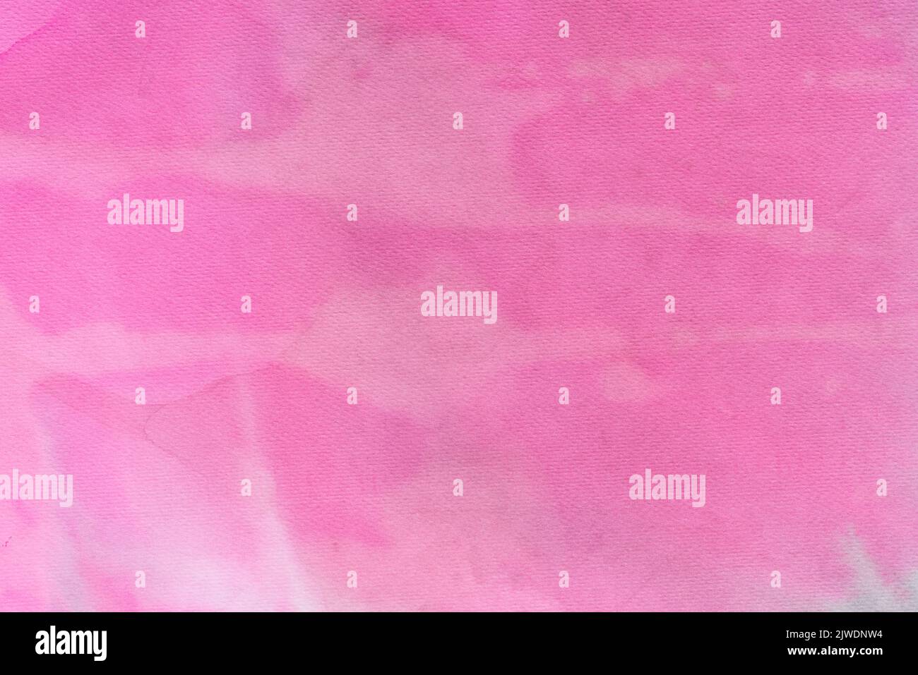 pink painted watercolor background on paper texture Stock Photo