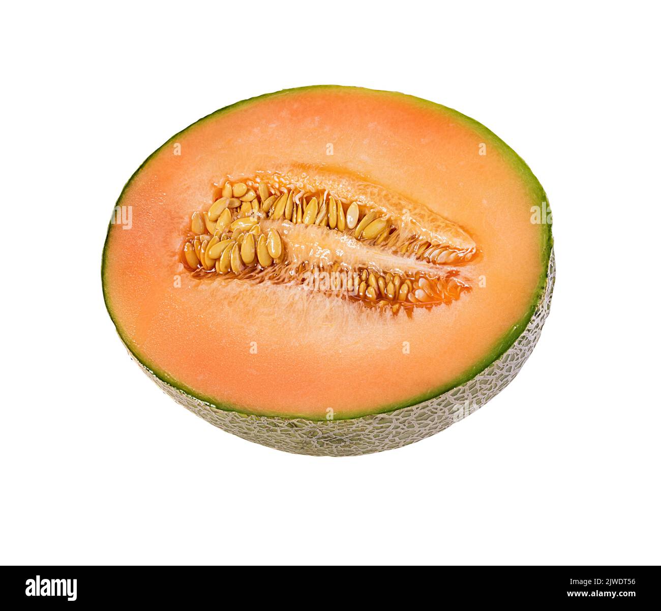 melon isolated on white background Stock Photo