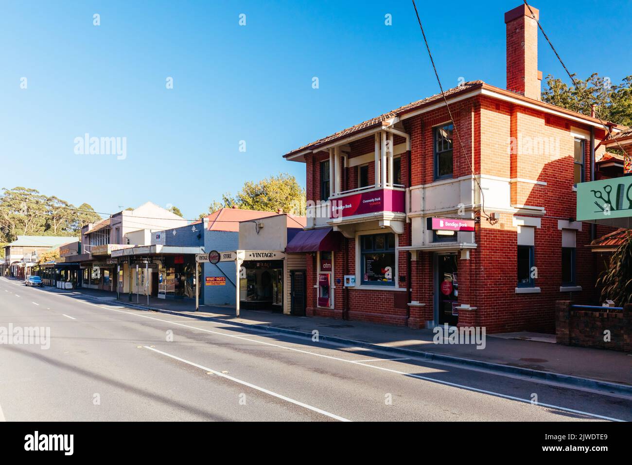 Autumn Foliage in Warburton Victoria Australia Stock Photo Alamy