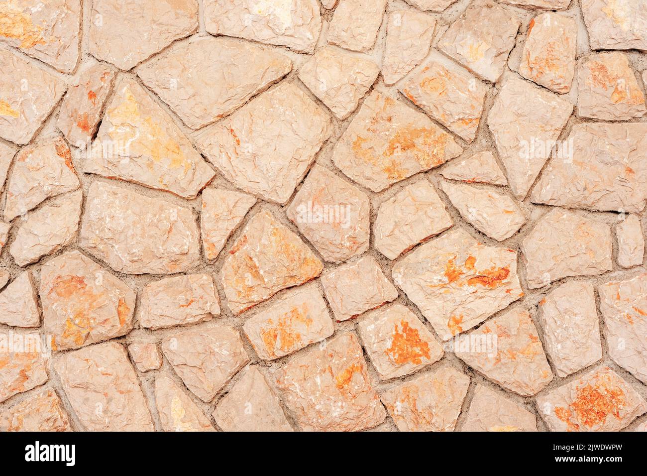 Old beige grunge stone wall background, texture Stock Photo - Alamy