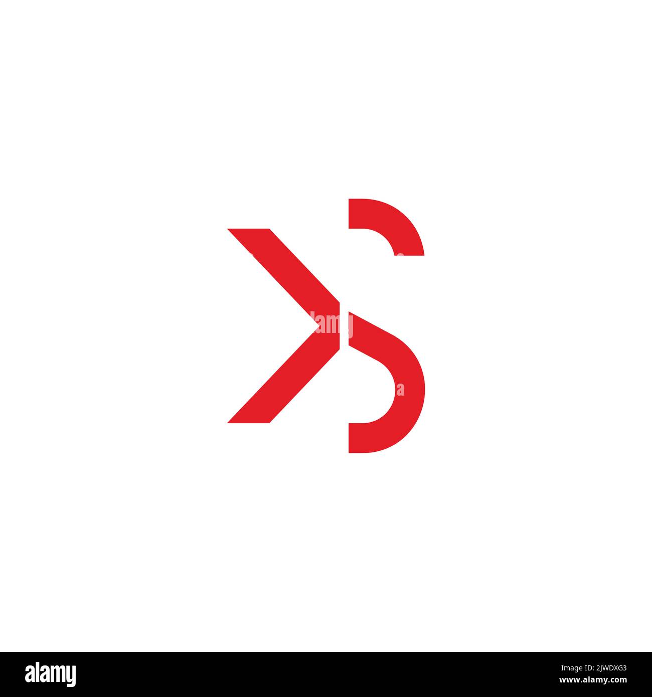 letter s slice arrow simple geometric logo vector Stock Vector Image ...