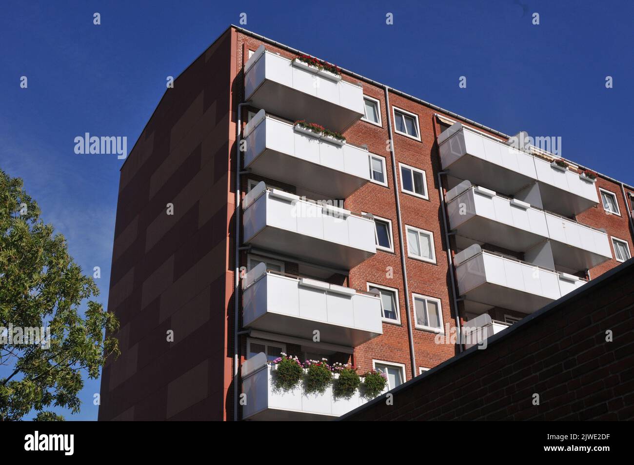 Copenhagen /Denmark/04 September 2022/Danish home cando balconies in