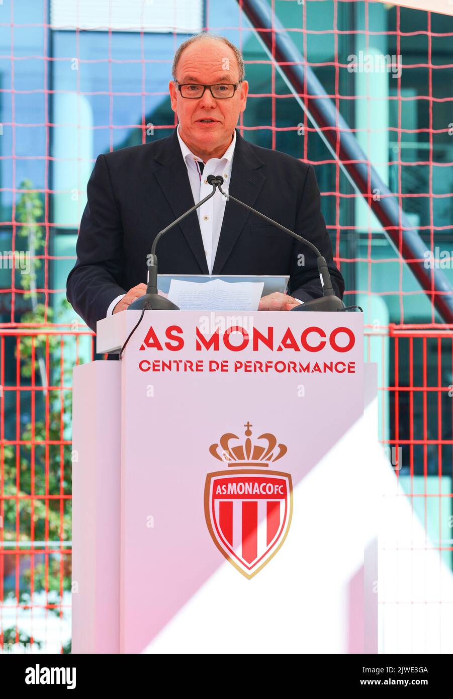 La Turbie, France September 5, 2022 AS Monaco Training and