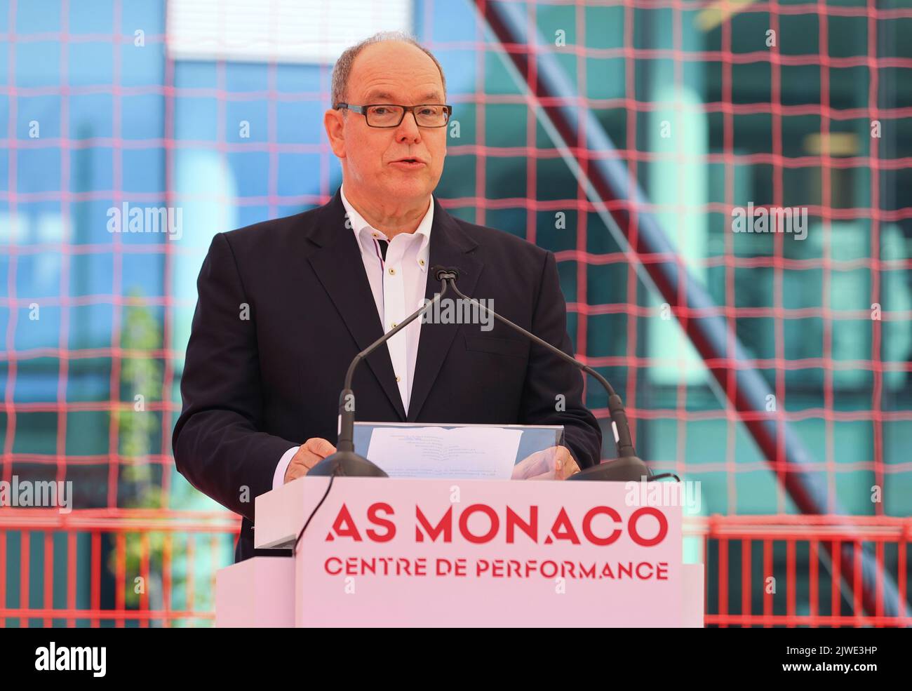 La Turbie, France September 5, 2022 AS Monaco Training and