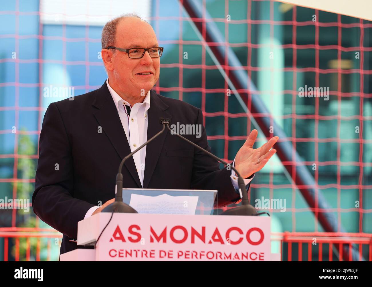 La Turbie, France September 5, 2022 AS Monaco Training and