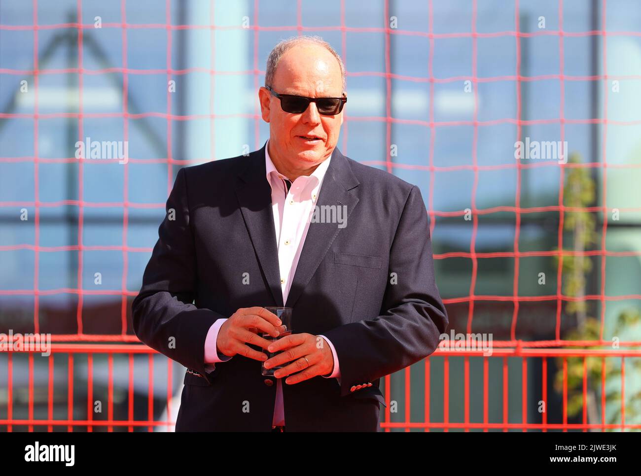 La Turbie, France September 5, 2022 AS Monaco Training and