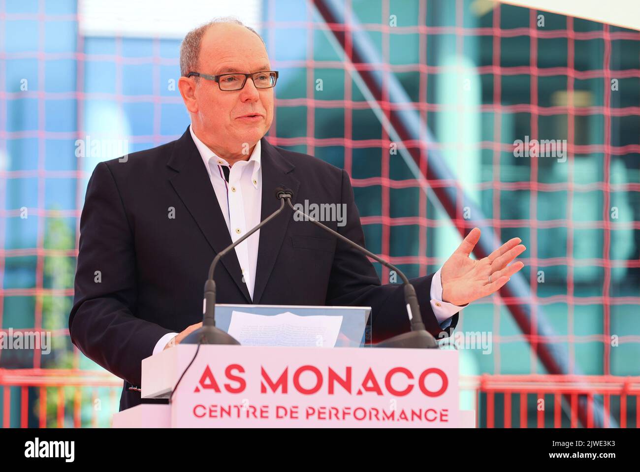 La Turbie, France September 5, 2022 AS Monaco Training and