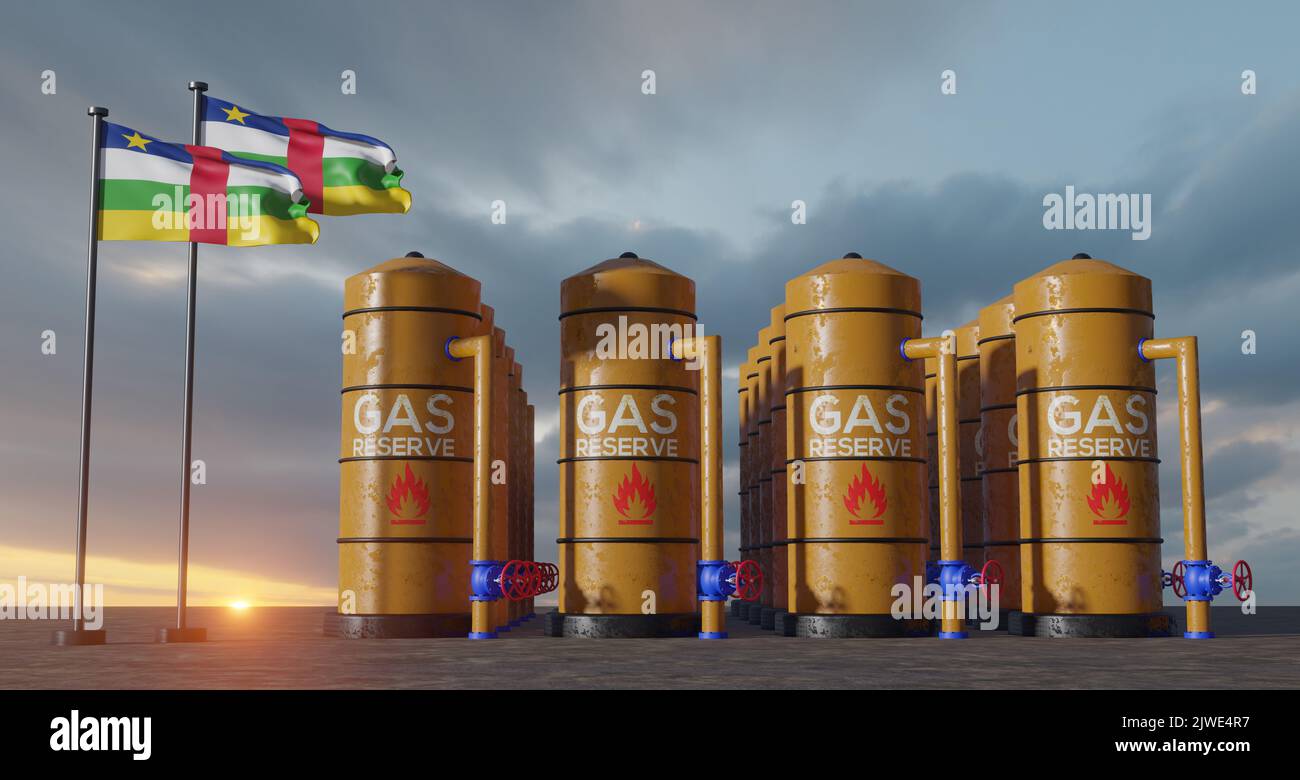 Central African Republic gas reserve, Central African Republic Gas