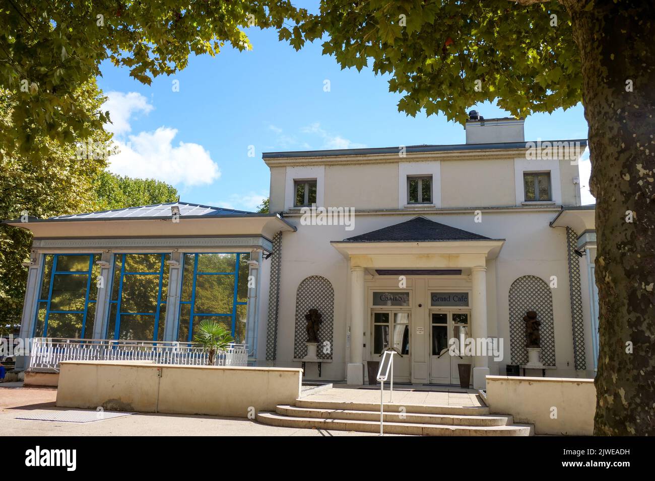 Casino du Grand Cafe, Vichy, Allier, AURA Region, Central France Stock Photo