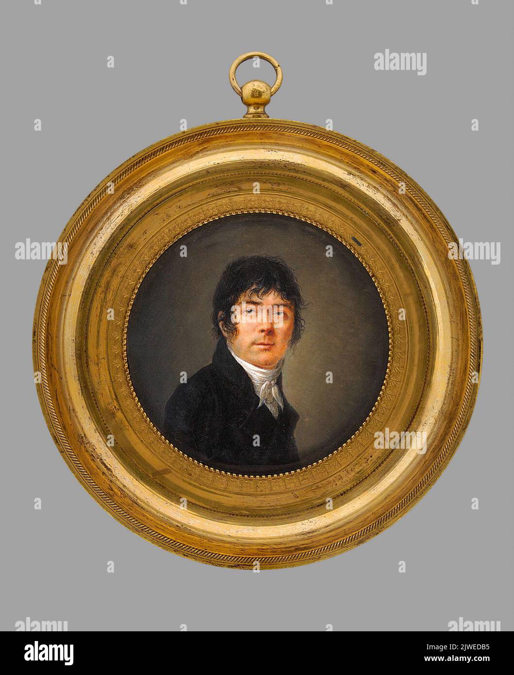 Autoportret. Isabey, Jean-Baptiste (1767-1855), painter Stock Photo