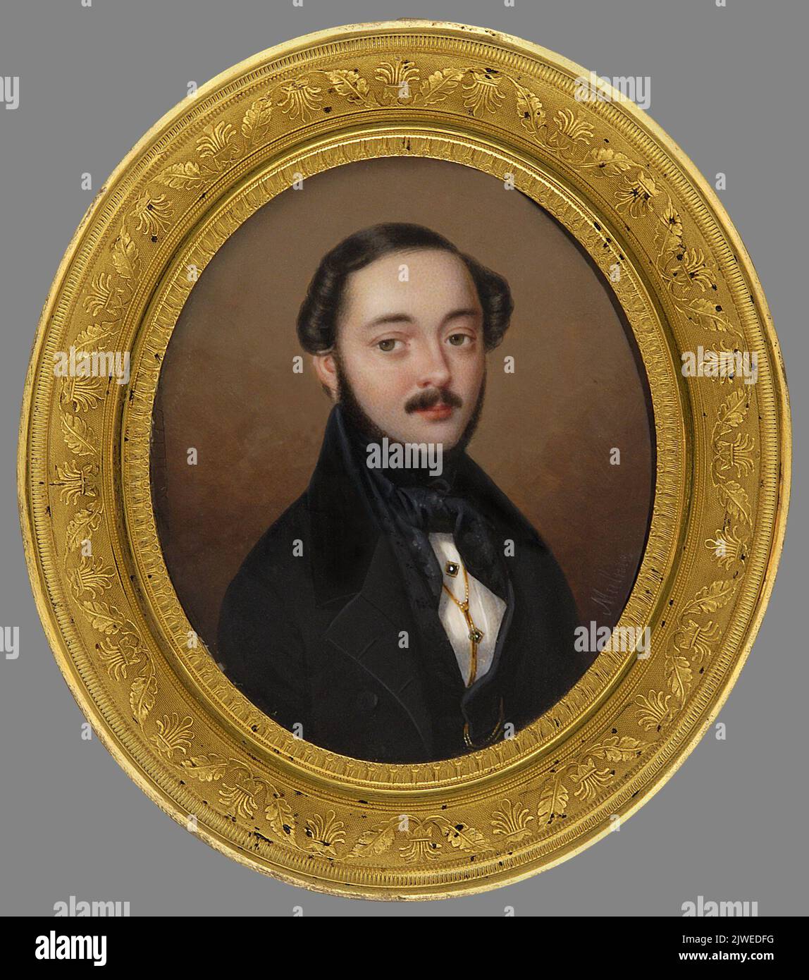 Portret mężczyzny. Mulnier, JeanBaptiste Ferdinand (17571836