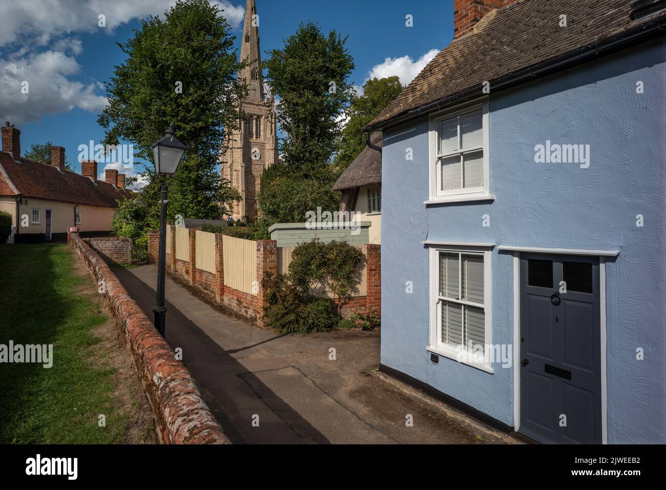 Thaxted Church Thaxted Essex UK August 2022 Stock Photo