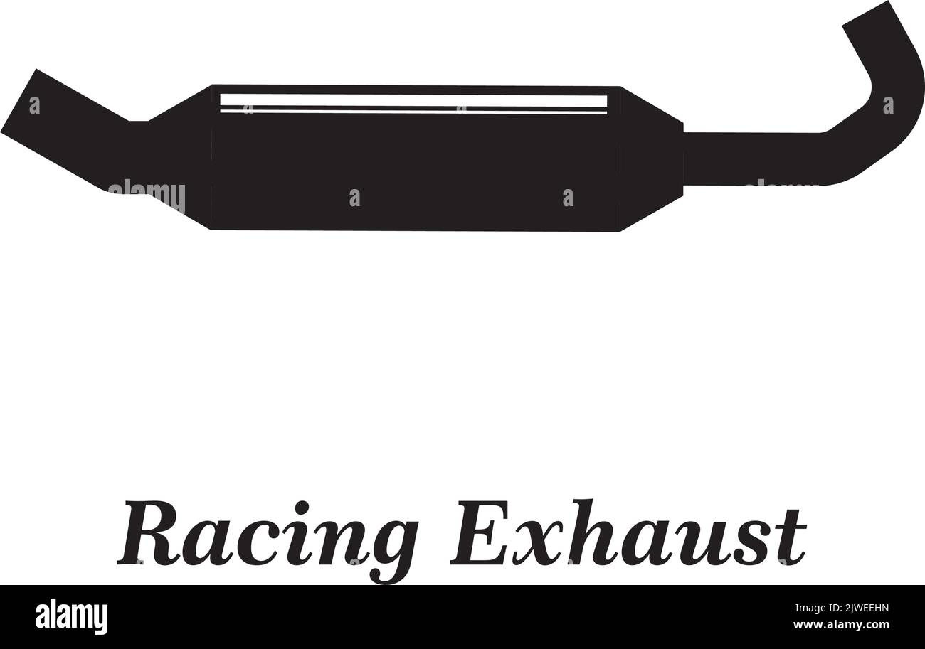 exhaust racing icon logo vector design, this vector image can be used