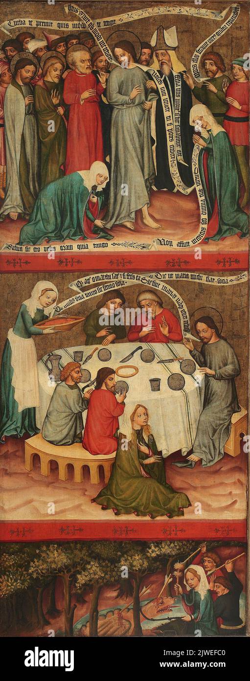 Wing of triptych of Wielowieś with the legend of St Mary Magdalene and ...