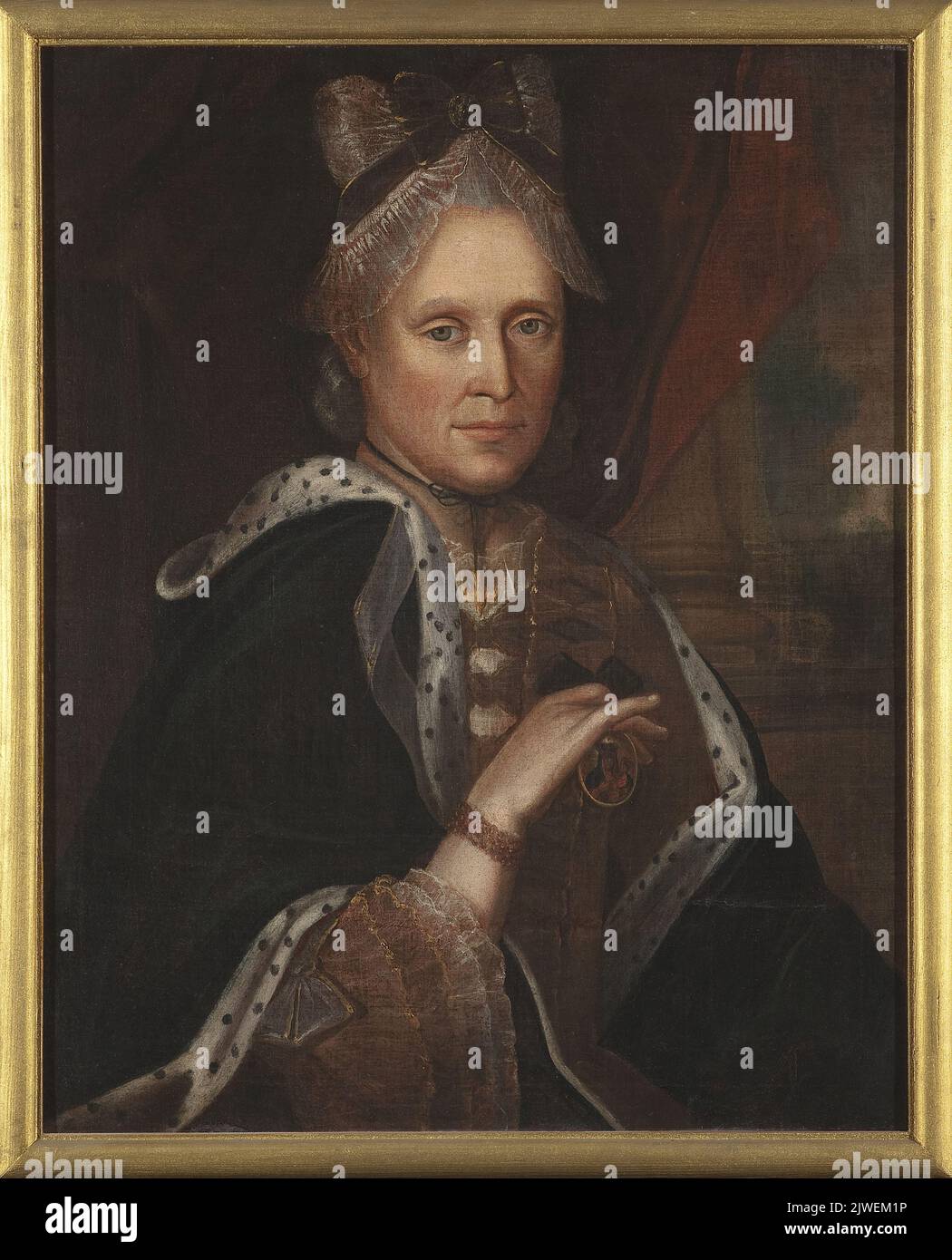Portrait of Krystyna née Chrzanowska 1.v. Machwicz, 2.v. Kościa, wife ...