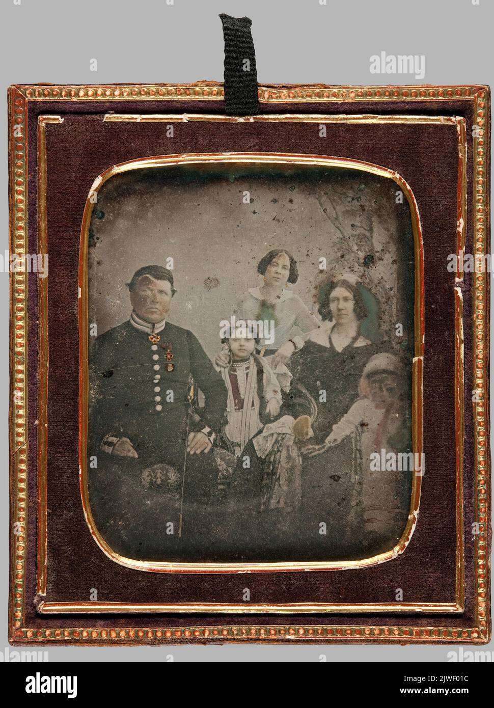 Family portrait. Beyer, Karol (18181877), photographer Stock Photo Alamy
