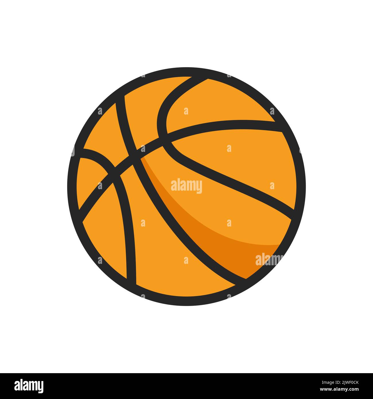 Basket ball icon Stock Vector Images - Alamy