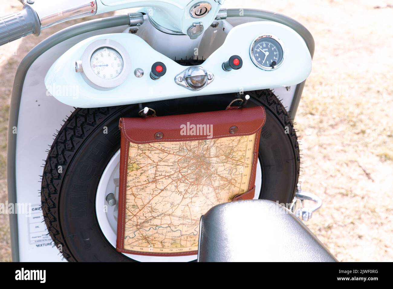 Isle of Wight Scooter Rally 2022 Stock Photo Alamy