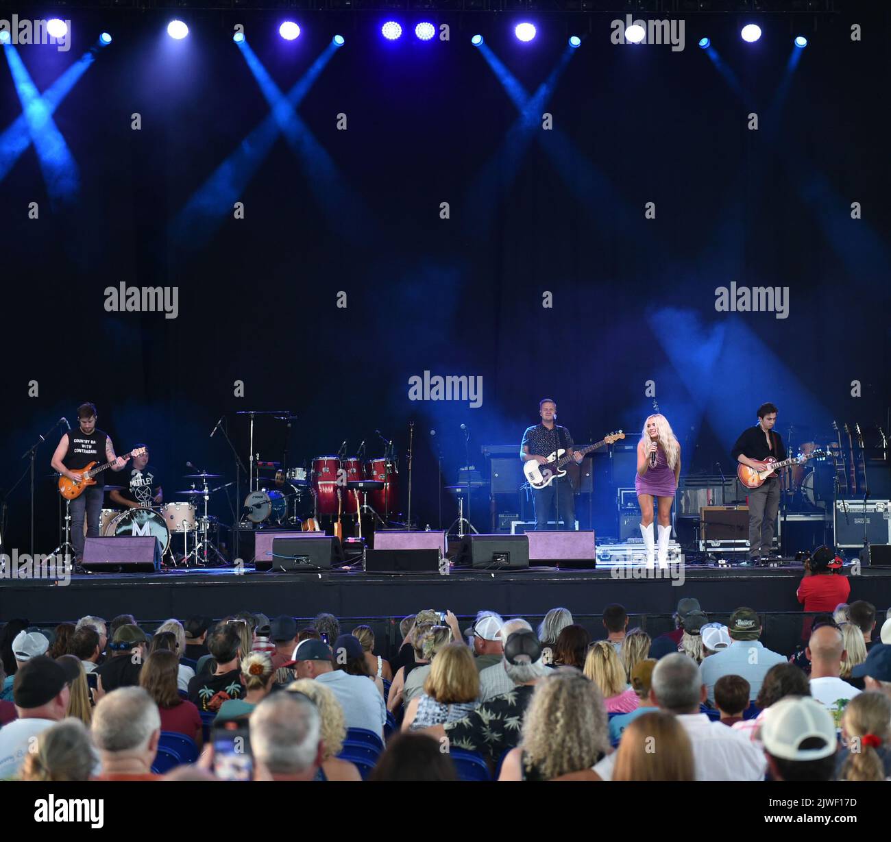 September 4, 2022, Portsmouth, Virginia, USA MEGAN MORONEY brings some