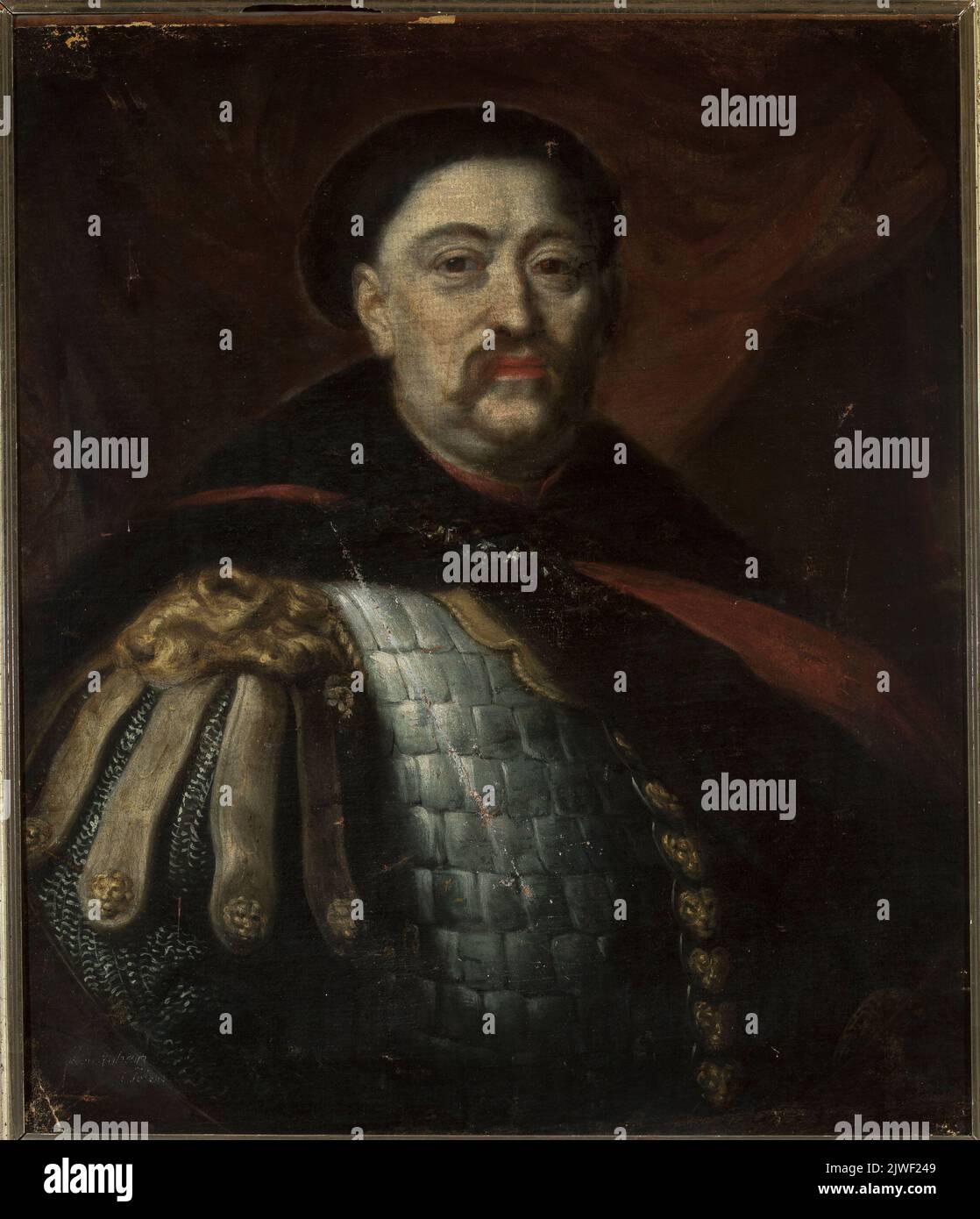 Portrait of John III Sobieski (1629-1696), King of Poland from 1674 ...