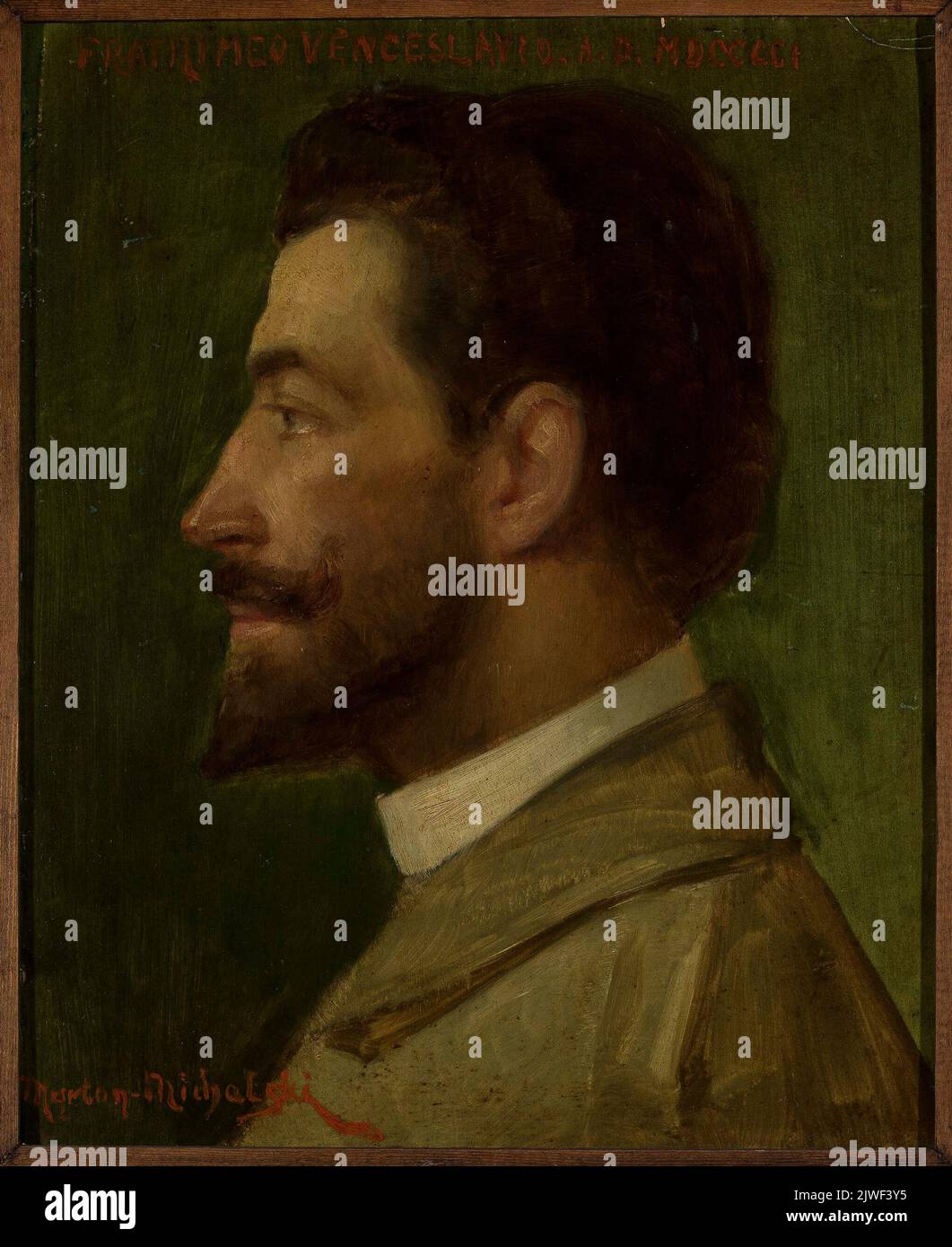 Portrait of Albert Michalski. Michalski-Myrton, Zygmunt Walenty (1861 ...