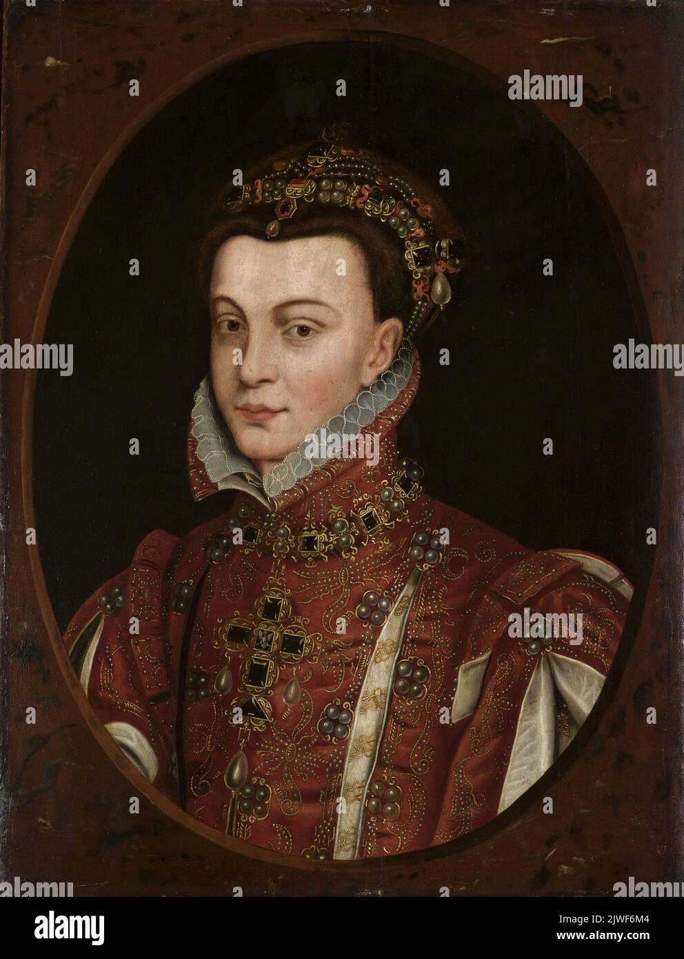 Portrait of Elisabeth of Valois (1545–1568), queen of Spain. nieznany ...