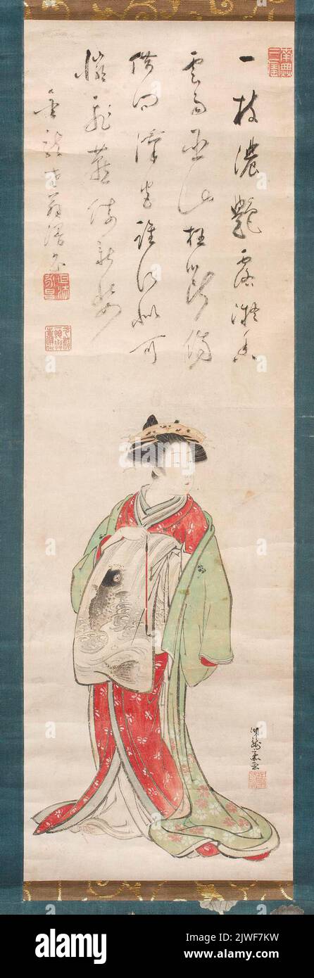 Oiran. Isoda, Koryusai (1735- 1790), painter Stock Photo