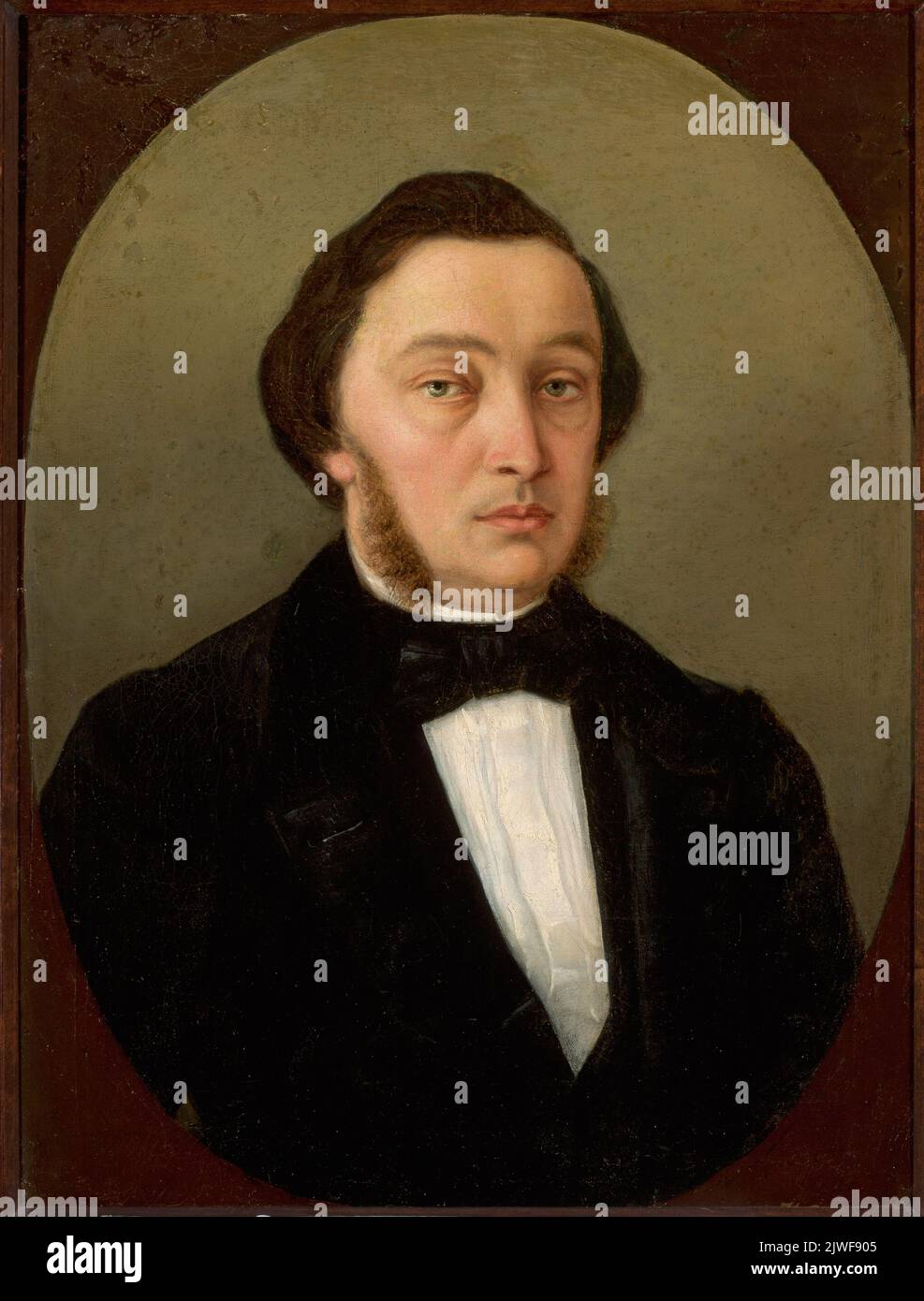 Portrait of a man with side-whiskers. Siemiradzki, Henryk (1843-1902 ...