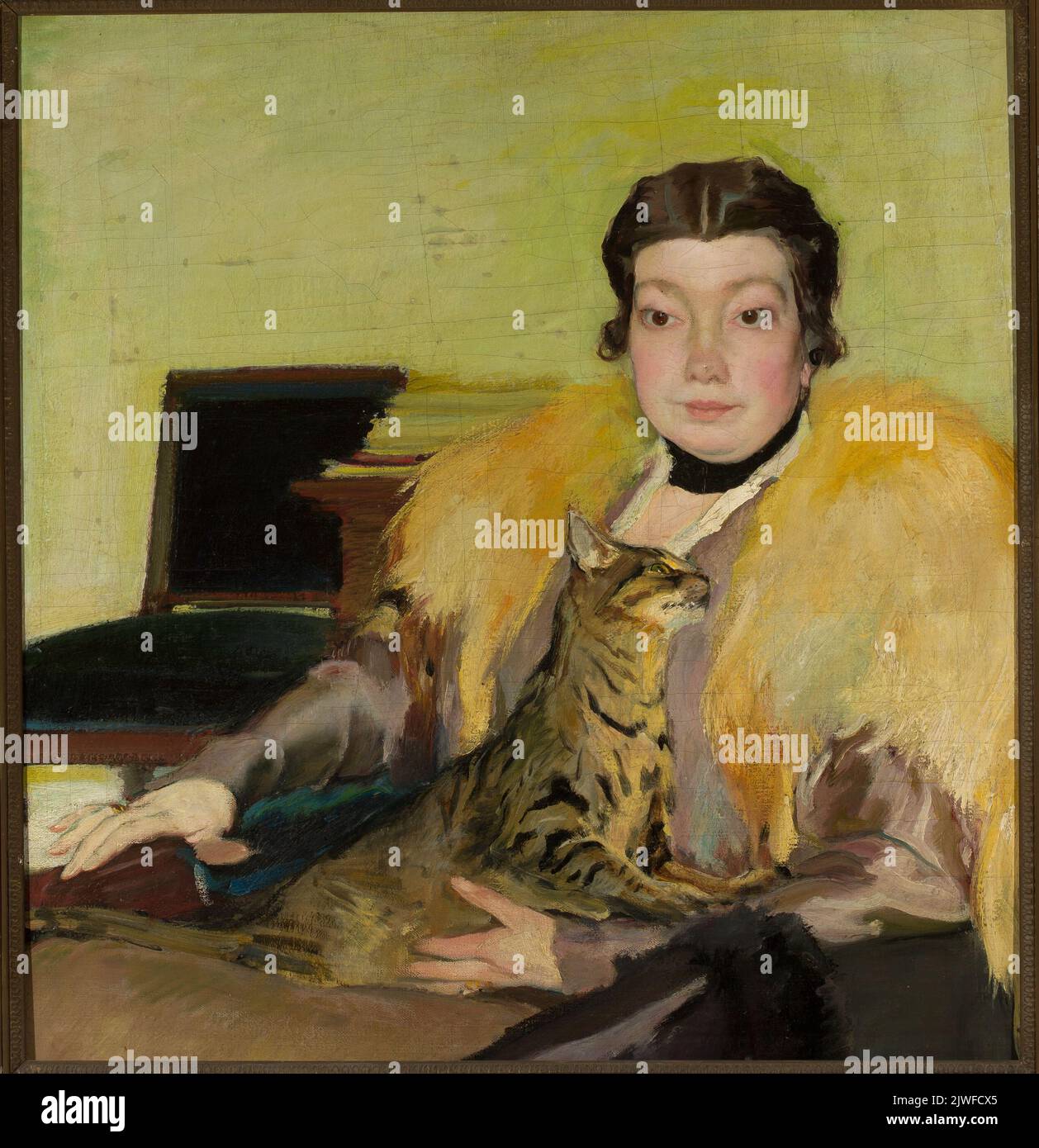 portrait-of-michalina-krzy-anowska-the-artist-s-wife-krzy-anowski