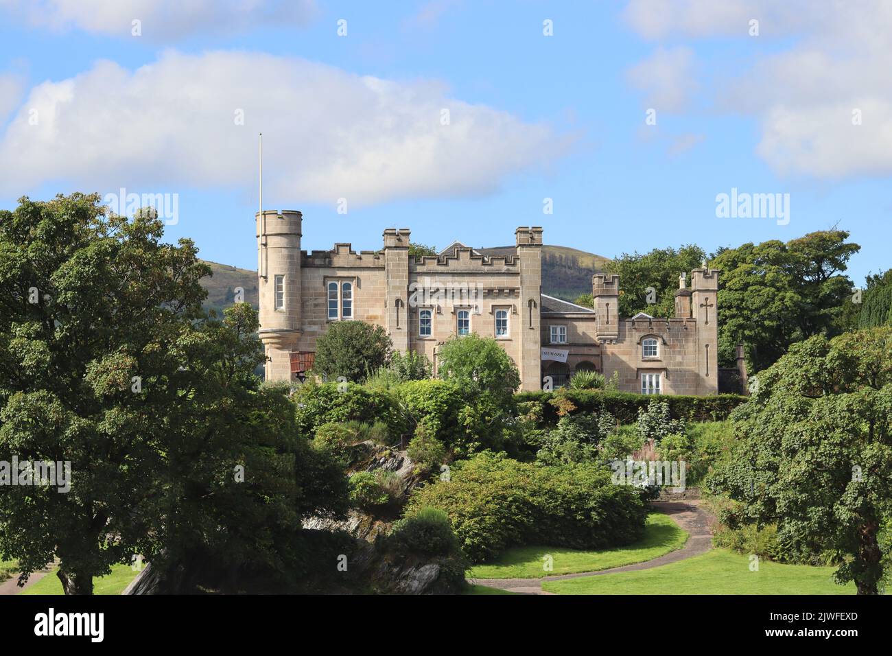 Dunoon castle, Scotland Stock Photo