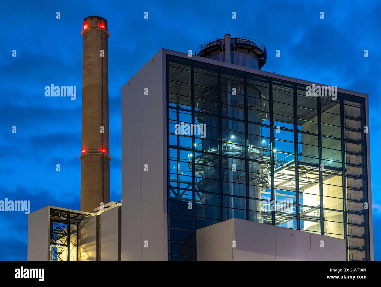 The Lausward natural gas power plant, the most efficient gas and steam