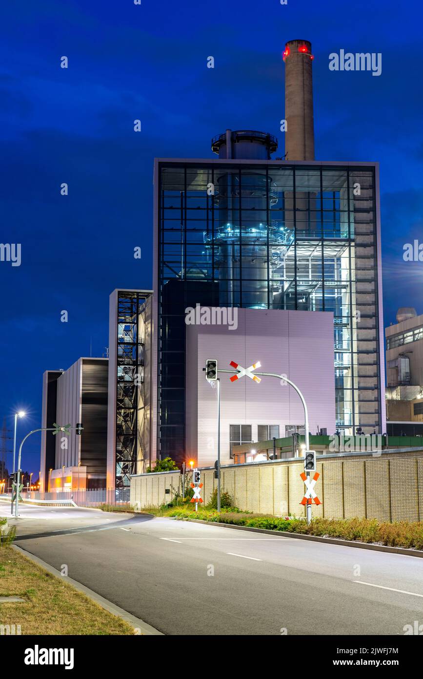 The Lausward natural gas power plant, the most efficient gas and steam