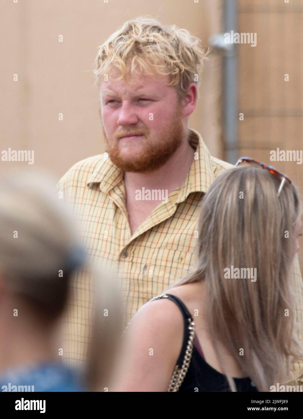 kaleb cooper at the Big Feastival 2022 on Alex James Cotswolds farm