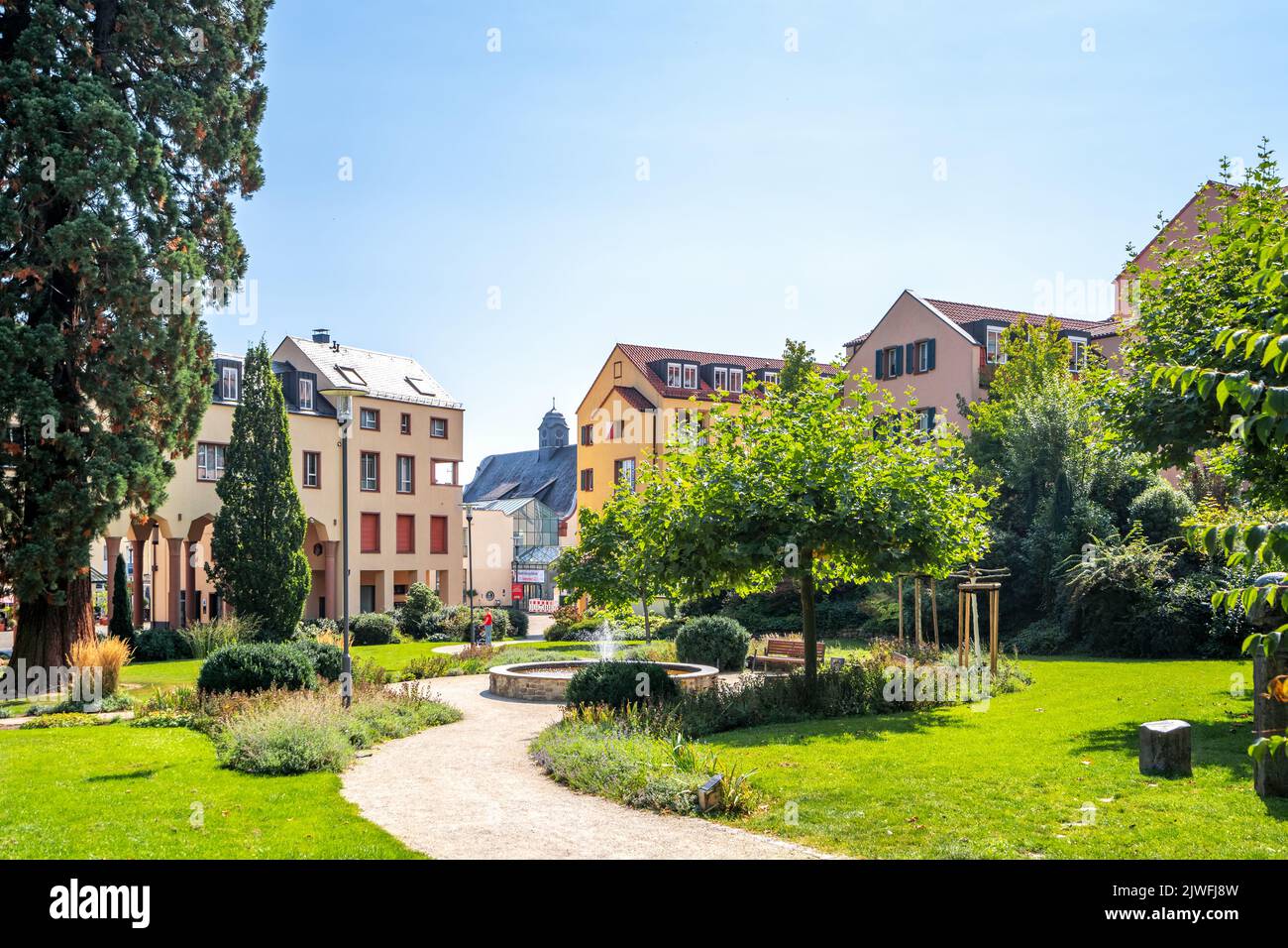 Historical city of Kronberg im Taunus, Germany Stock Photo