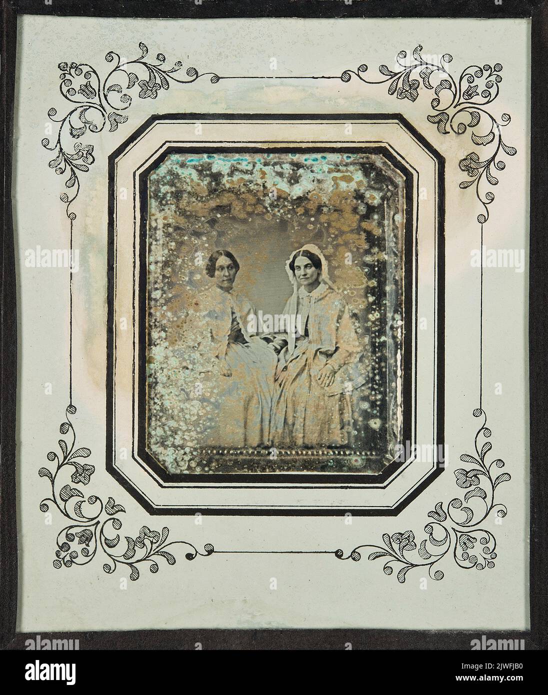 Portrait Of Teresa Potocka Nee Sapieha 1811 1895 With Sister In Law