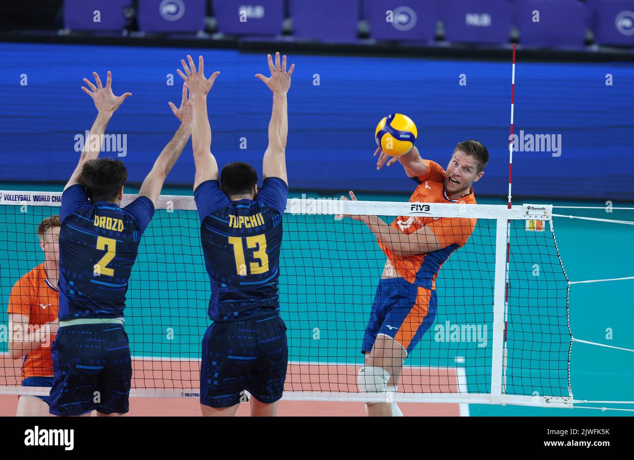 Vasyl tupchii volleyball hi-res stock photography and images
