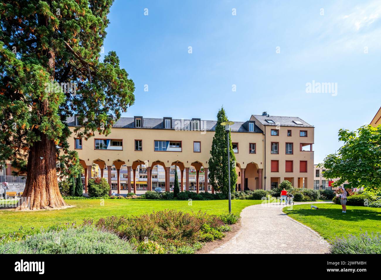 Historical city of Kronberg im Taunus, Germany Stock Photo