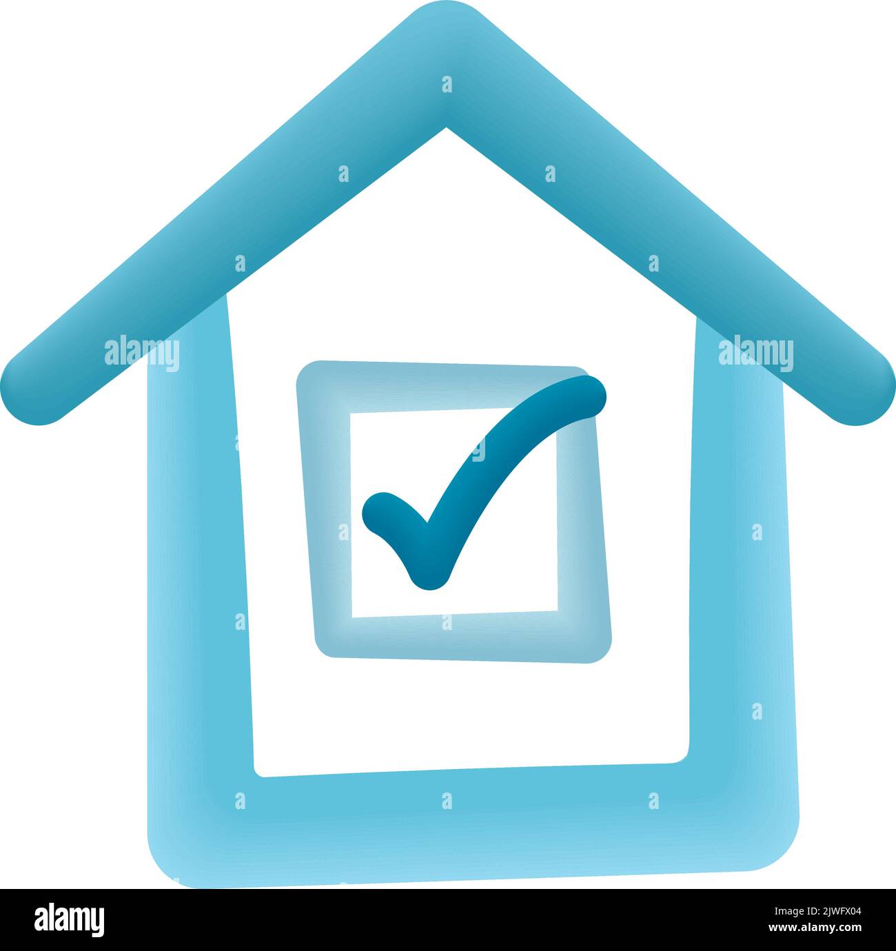 real estate check mark Stock Vector Image & Art Alamy