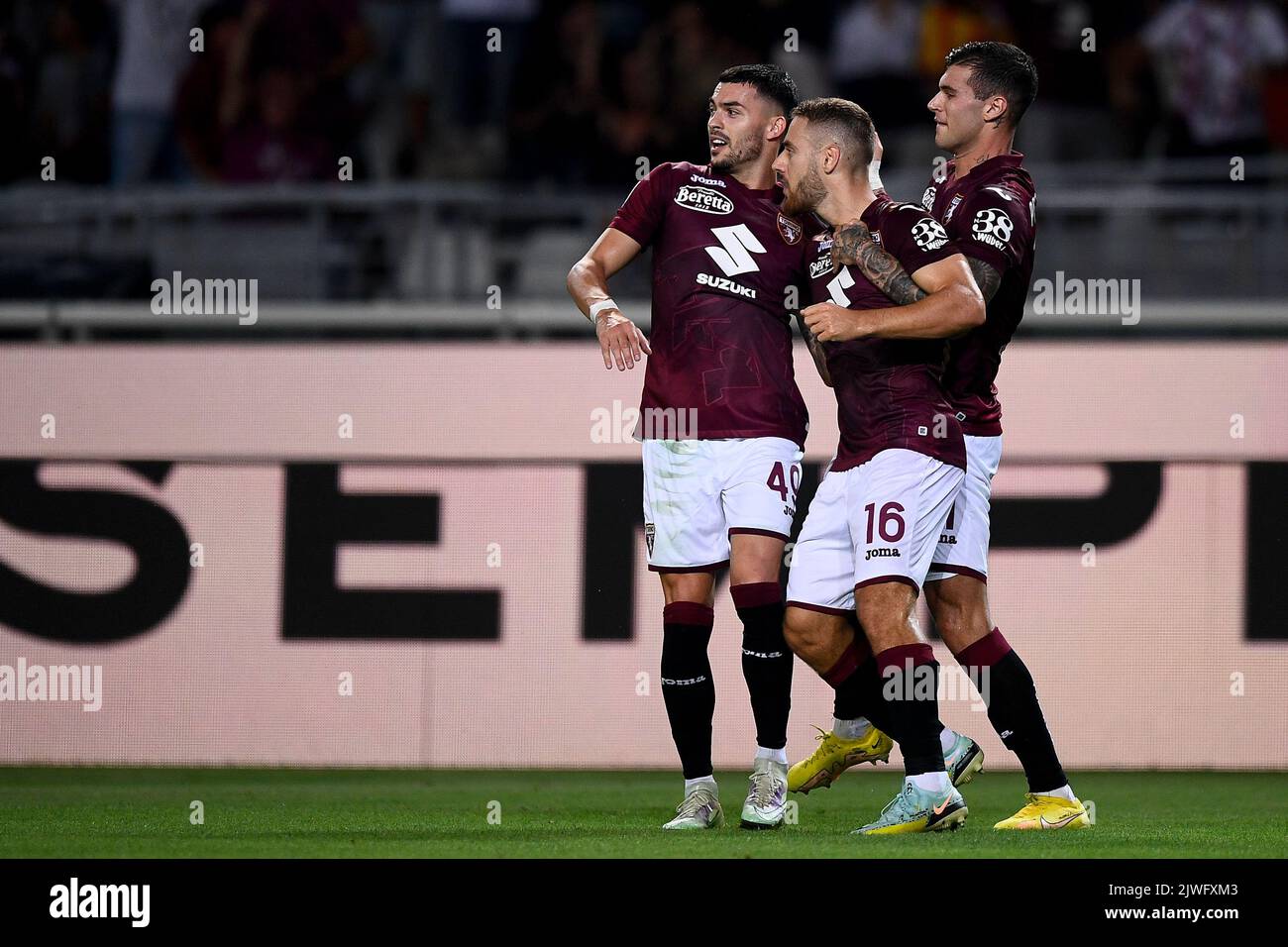 Turin, Italy. 06 March 2023. Players of Torino FC pose for a team photo  prior to the Serie A football match between Torino FC and Bologna FC.  Credit: Nicolò Campo/Alamy Live News