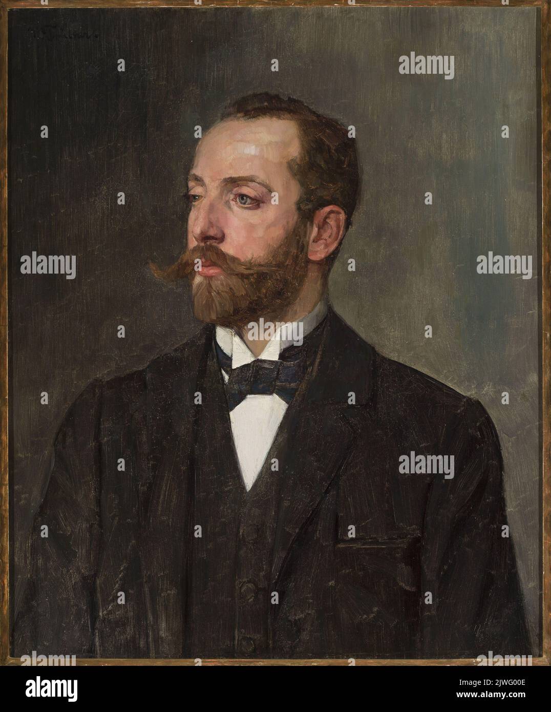 Portrait of a man. Trübner, Wilhelm (1851-1917), painter Stock Photo