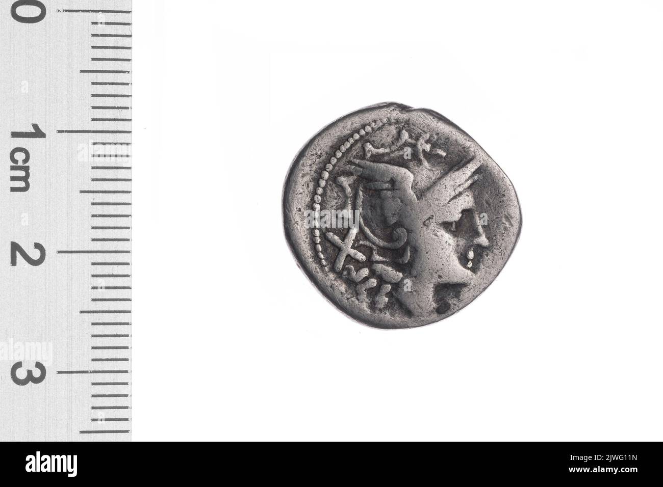 Denarius Anonimowy Monetary Officer Republika Rzymska Issuer Stock Photo Alamy