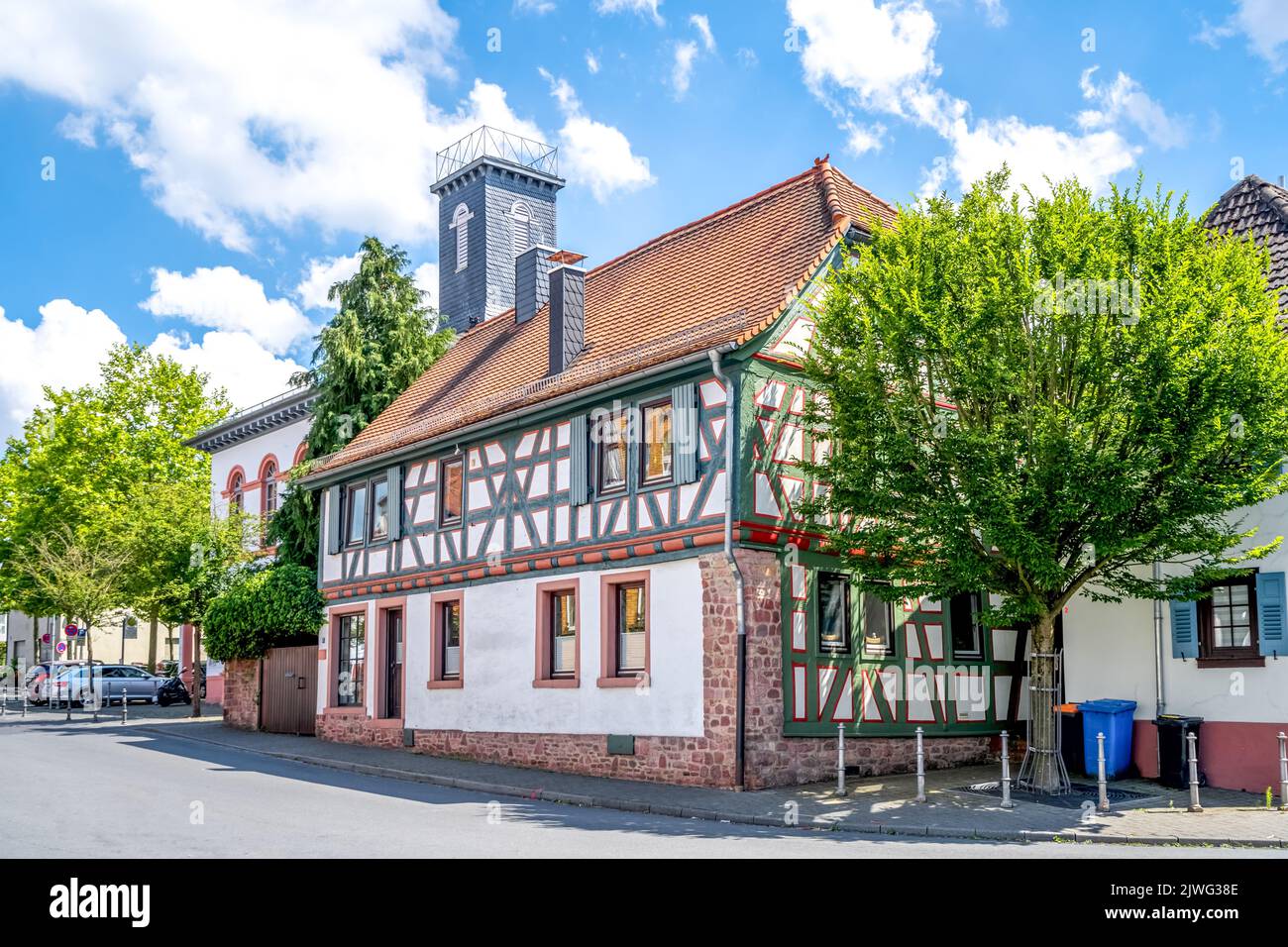 Historical city of Langen, Hessen, Germany Stock Photo Alamy