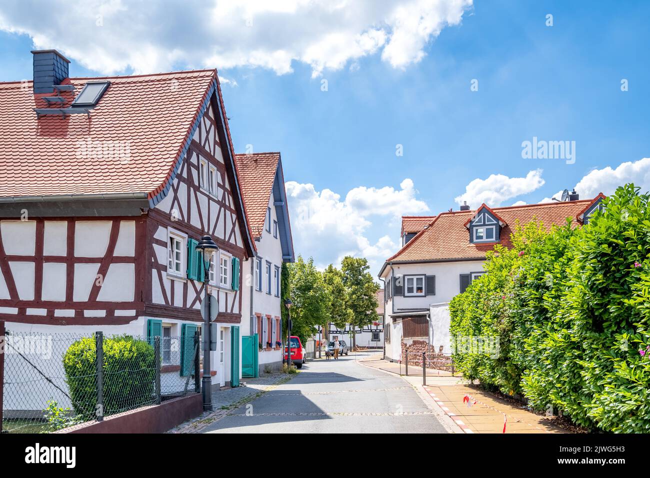 Historical city of Langen, Hessen, Germany Stock Photo Alamy