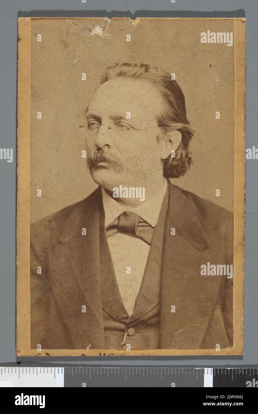 Portrait of Carl Franz Edmund Kretschmer (18301908), German organ