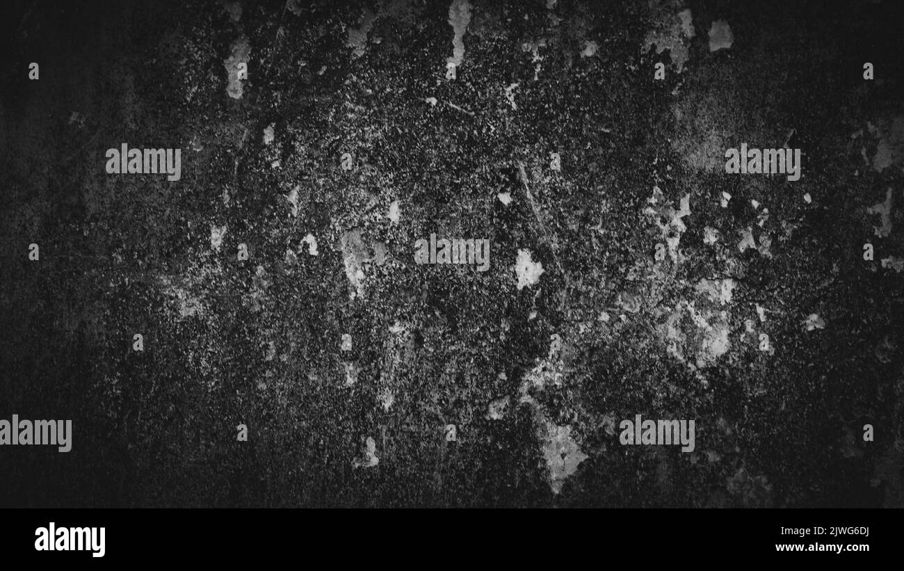 A black old grunge wall texture background Stock Photo - Alamy