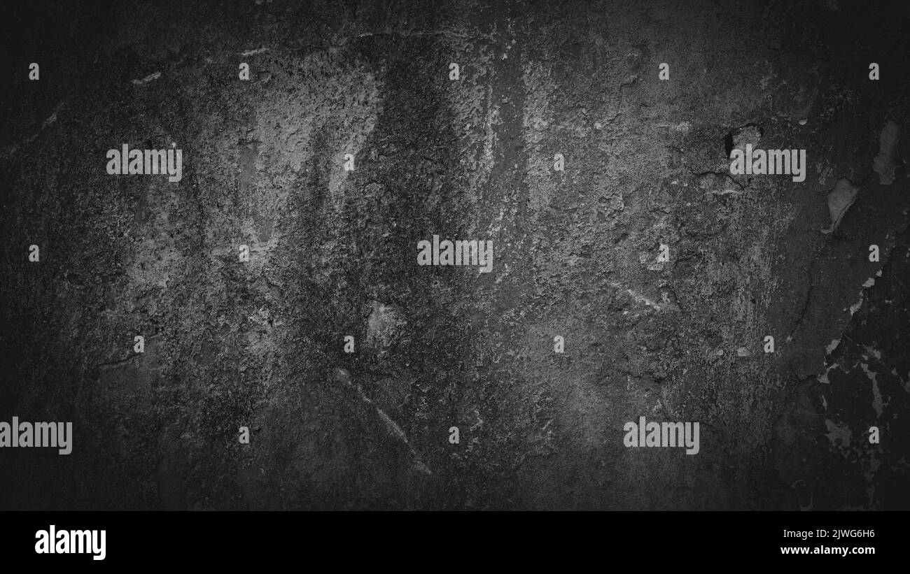 A black old grunge wall texture background Stock Photo - Alamy