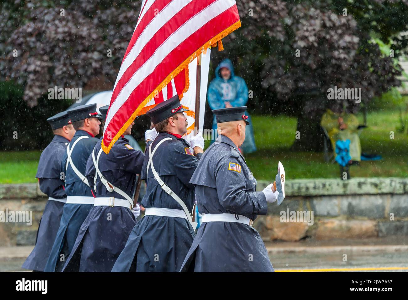Labor Day Parade in Marlborough, Massachusetts Stock Photo Alamy