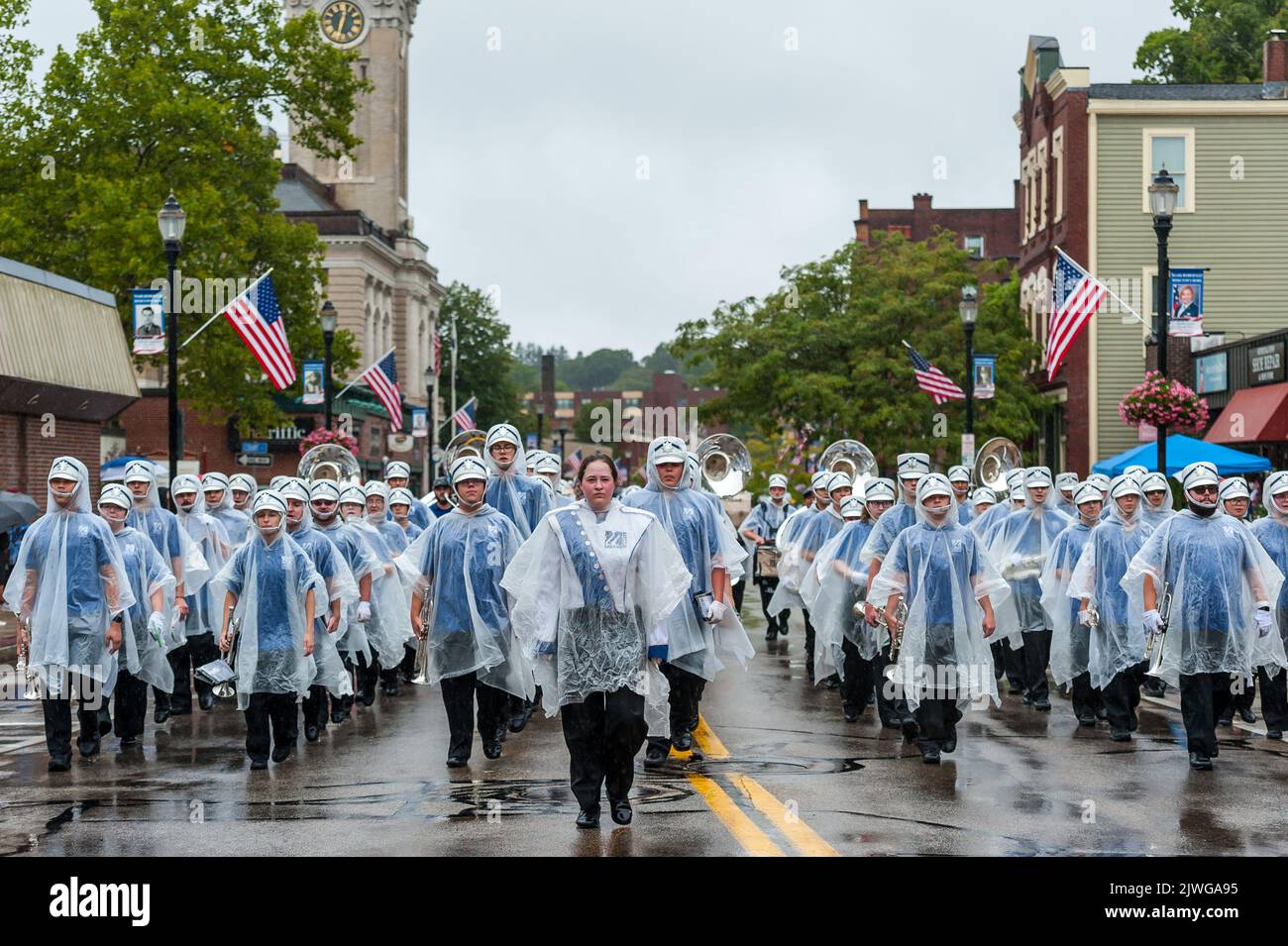 Labor Day Parade in Marlborough, Massachusetts Stock Photo Alamy